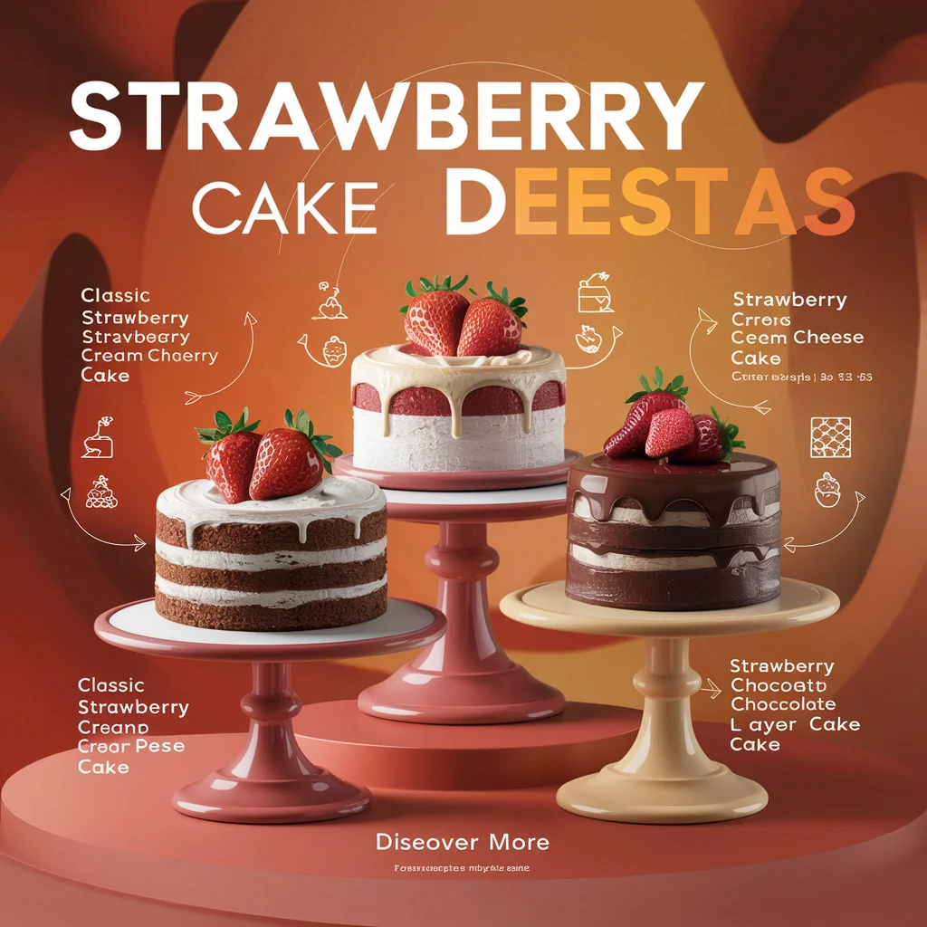Strawberry Cake Design