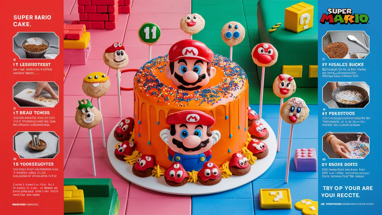 Super Mario Cake